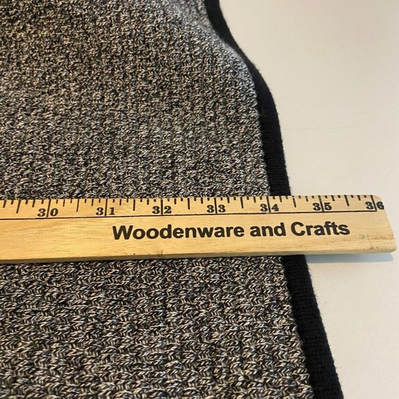 Talbots Women Plus 1X Open Front Duster Cardigan Sweater Gray Knit Longline - Picture 7 of 8